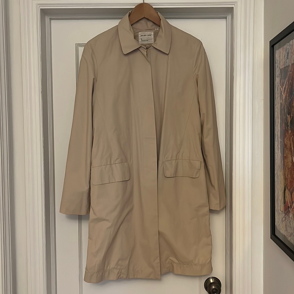 HELMET LANG trench coat